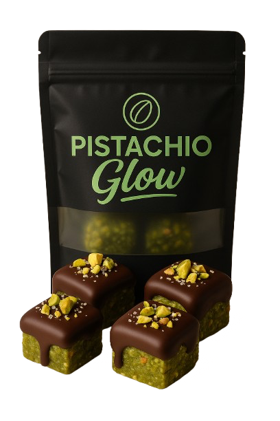 Pistachio Glow Crunch Bites – 5  Bites (100 g)